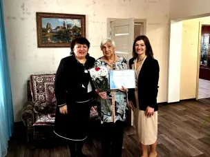 В гостях у Валентины Павловны Винидиктовой